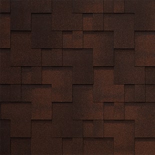 Гибкая черепица Tegola Lazio Marrone 230