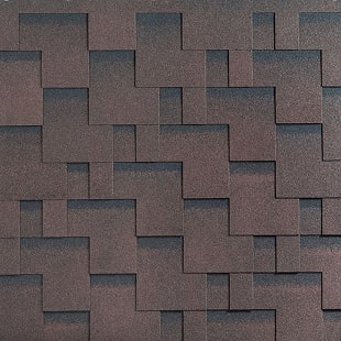 Гибкая черепица Katepal Rocky 3 м2 Спелый каштан